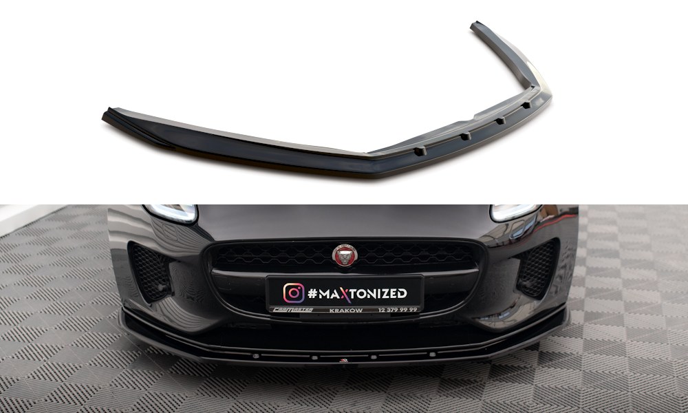 Front Splitter V.1 Jaguar F-Type Mk1 Facelift MAXTON DESIGN – MdS Tuning