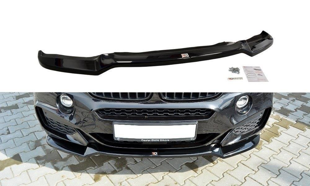 Bodykit Frontspoiler Diffusor Schweller ABS für Audi A1 GB S-Line Schwarz  Glanz
