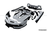 Lamborghini Aventador LP700 LP740 LP750 Coupe & Roadster SVJ Style Part DRY Carbon Fiber Aero Full Kit 2011-2021