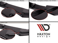 Central Rear Splitter Skoda Octavia RS Mk3 / Mk3 FL Hatchback / Estate Maxton Design