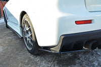 REAR SIDE SPLITTERS Mitsubishi Lancer Evo X Maxton Design