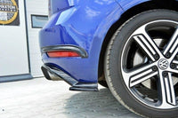 Rear Side Splitters VW Golf 7 R / R-Line Facelift