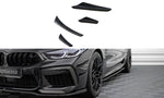 Front Bumper Wings (Canards) BMW M8 Gran Coupe F93 / Coupe F92