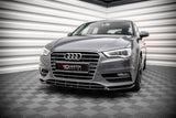 Front Splitter Audi A3 Sportback 8V