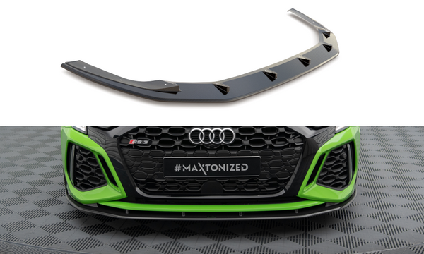 Prepreg Carbon Fiber Front Splitter Audi RS3 Sedan / Sportback 8Y