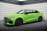 Prepreg Carbon Fiber Side Skirts Audi RS3 Sedan / Sportback 8Y