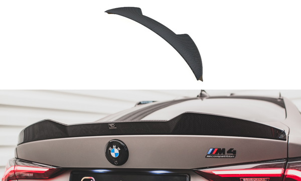 Prepreg Carbon Fiber Tailgate Spoiler BMW M4 G82 / M440i G22 / 4 M-Pack G22