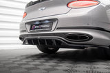 Central Rear Splitter (with vertical bars) Bentley Continental GT Mk3