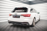 Rear Splitter (with vertical bars) V.1 Audi A4 S-Line B9 Facelift