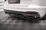 Rear Splitter (with vertical bars) V.1 Audi A4 S-Line B9 Facelift