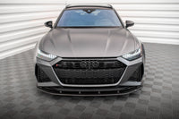 Prepreg Carbon Fiber Front Splitter Audi RS6 C8 / RS7 C8