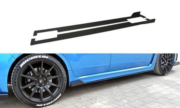 RACING SIDE SKIRTS DIFFUSERS Subaru Impreza WRX STI