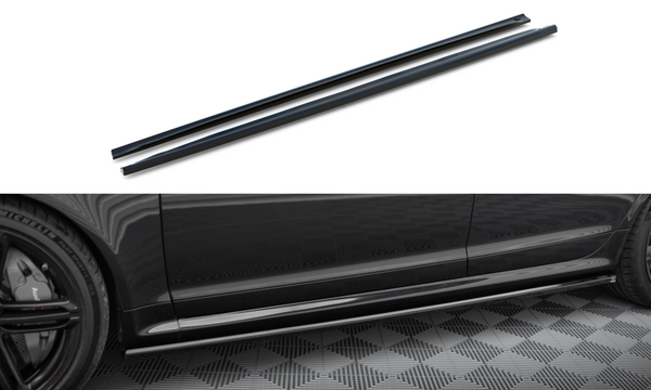 Side Skirts Diffusers V.2 Audi RS6 Avant C6