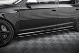 Side Skirts Diffusers V.2 Audi RS6 Avant C6