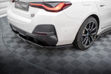 Central Rear Splitter (with vertical bars) V.1 BMW i4 M-Pack G26