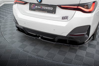 Central Rear Splitter (with vertical bars) V.2 BMW i4 M-Pack G26