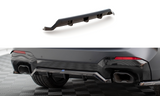 Central Rear Splitter (with vertical bars) BMW X3 M-Pack G01 Facelift