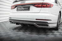 Rear Splitter (with vertical bars) Audi A8 S-Line D5