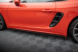 Side Skirts Diffusers Porsche 718 Cayman 982c