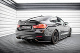 Central Rear Splitter (with vertical bars) BMW 4 Gran Coupe F36