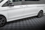 Side Skirts Diffusers Mercedes-Benz V-Class Extra Long AMG-Line W447 Facelift