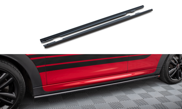 Side Skirts Diffusers Mini Cooper S John Cooper Works F55 Facelift