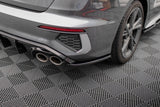 Rear Side Splitters V.2 Audi S3 Sedan 8Y