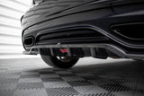 Central Rear Splitter (with vertical bars) Mercedes-Benz A AMG-Line W176 Facelif