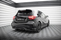 Central Rear Splitter (with vertical bars) Mercedes-Benz A AMG-Line W176 Facelif