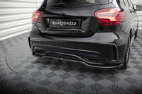 Central Rear Splitter (with vertical bars) Mercedes-Benz A AMG-Line W176 Facelif