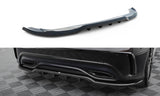 Central Rear Splitter (with vertical bars) Mercedes-Benz A AMG-Line W176 Facelif