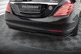 Central Rear Splitter V.2 Mercedes-Benz S W222