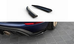 Rear Side Splitters Porsche 718 Cayman GT4 RS 982c