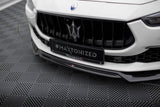 Front Splitter V.2 Maserati Ghibli Mk3 Facelift