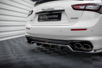 Central Rear Splitter (with vertical bars) Maserati Ghibli Mk3 Facelift