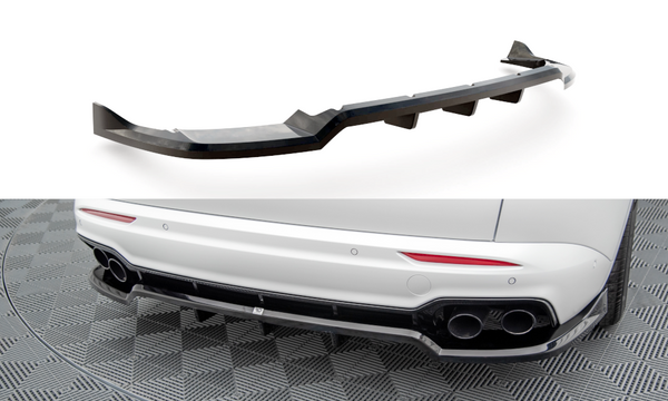 Central Rear Splitter (with vertical bars) Maserati Grecale GT / Modena Mk1