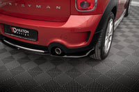 Central Rear Splitter Mini Cooper Countryman R60 Facelift