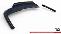 Central Rear Splitter (with vertical bars) Audi A4 Competition B8 Facelift