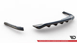 Central Rear Splitter (with vertical bars) Audi A4 Competition B8 Facelift