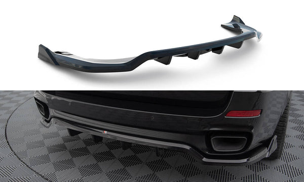 Central Rear Splitter (with vertical bars) BMW X5 M-Pack F15