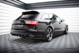 Rear Side Splitters V.3  Audi A6 Avant C7