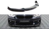 Front Splitter V.6 BMW 4 Coupe / Gran Coupe / Cabrio M-Pack F32 / F36 / F33