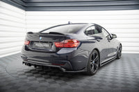 Central Rear Splitter (with vertical bars) BMW 4 Coupe / Gran Coupe / Cabrio M-Pack F32 / F36 / F33