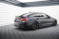 Central Rear Splitter (with vertical bars) BMW 4 Coupe / Gran Coupe / Cabrio M-Pack F32 / F36 / F33