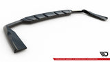 Central Rear Splitter (with vertical bars) Mercedes-AMG GLC 63 Coupe C253 Facelift