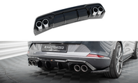 Rear Valance V.3 + Chrome Exhaust Ends Imitation Cupra Formentor Mk1