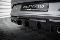 Rear Valance V.3 + Chrome Exhaust Ends Imitation Cupra Formentor Mk1