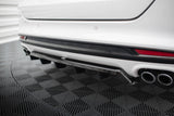 Central Rear Splitter (with vertical bars) Ford Mondeo Sport Mk5 Facelift / Fusion Sport Mk2 Facelift