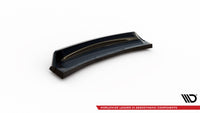 Central Rear Splitter (with vertical bars) Ford Mondeo Sport Mk5 Facelift / Fusion Sport Mk2 Facelift