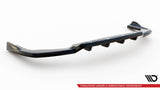 Central Rear Splitter (with vertical bars) Alfa Romeo Stelvio Quadrifoglio Mk1